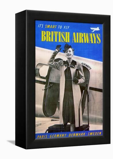 British Airways, 1938-null-Framed Premier Image Canvas