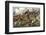 British and American Troops at the Battle of Bunker Hill During the American Revolutionary War-null-Framed Photographic Print