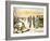 British and German Soldiers Hold a Christmas Truce During the Great War-Angus Mcbride-Framed Giclee Print