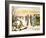 British and German Soldiers Hold a Christmas Truce During the Great War-Angus Mcbride-Framed Giclee Print