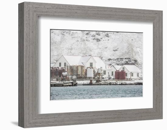 British Antarctic Survey Research Station-Michael Nolan-Framed Photographic Print