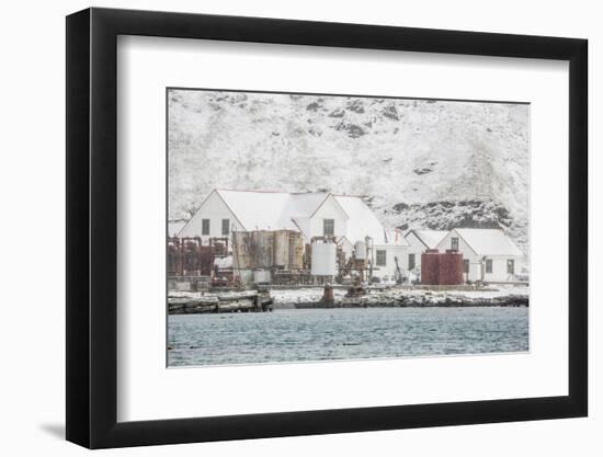 British Antarctic Survey Research Station-Michael Nolan-Framed Photographic Print