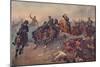 'British Artillery Entering the Enemy's Lines at Tel-el-Kebir, Egypt, 1882', 1883-Unknown-Mounted Giclee Print
