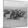 British Artillery in Action, South Africa, 2nd Boer War, 6 February 1900-Underwood & Underwood-Mounted Giclee Print