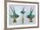 British Arts and Crafts Hair Combs with Swallows-null-Framed Photographic Print