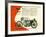 British BSA Manx 30 40 Motorcycle-Unknown Unknown-Framed Giclee Print