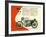 British BSA Manx 30 40 Motorcycle-Unknown Unknown-Framed Giclee Print