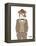 British Bulldog in Tweed Suit-Olga Angellos-Framed Stretched Canvas