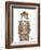 British Bulldog in Tweed Suit-Olga Angellos-Framed Art Print