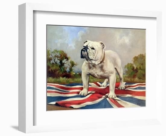 British Bulldog-null-Framed Giclee Print