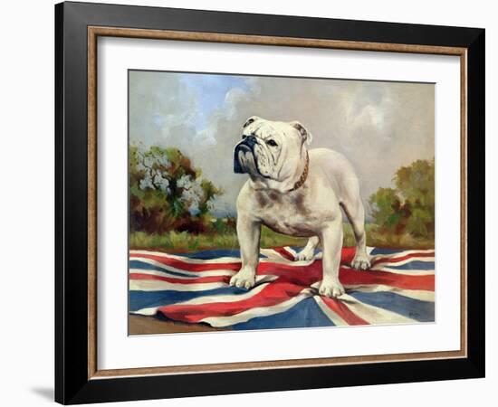 British Bulldog-null-Framed Giclee Print