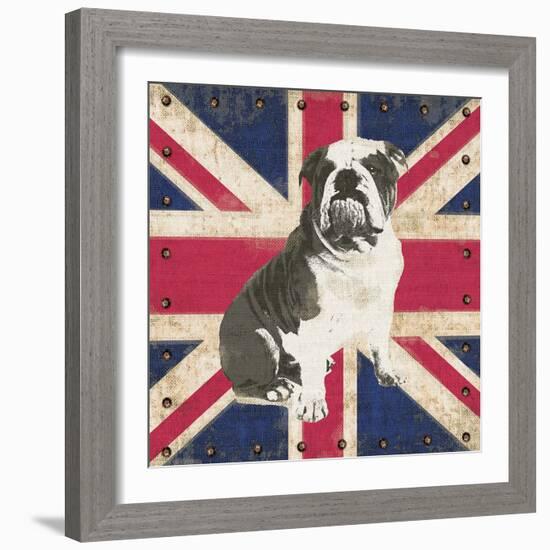 British Bulldog-Sam Appleman-Framed Art Print