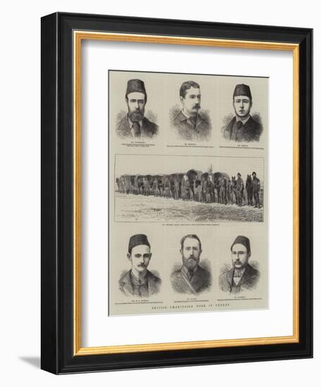 British Charitable Work in Turkey-Alfred Chantrey Corbould-Framed Giclee Print