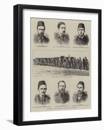 British Charitable Work in Turkey-Alfred Chantrey Corbould-Framed Giclee Print