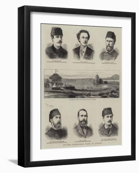 British Charitable Work in Turkey-null-Framed Giclee Print