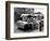 British Children Gather Round the Ice Cream Van in the Summer of 1963-null-Framed Photographic Print