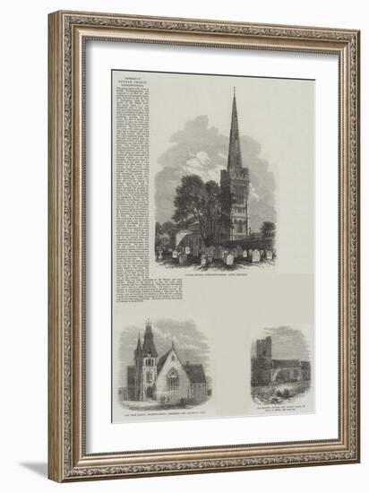 British Churches-null-Framed Giclee Print