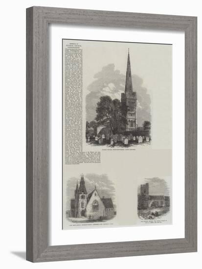 British Churches-null-Framed Giclee Print