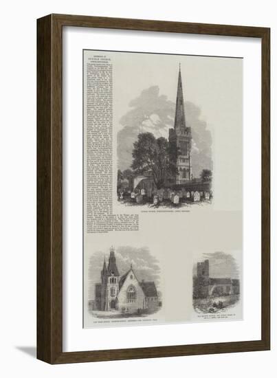 British Churches-null-Framed Giclee Print