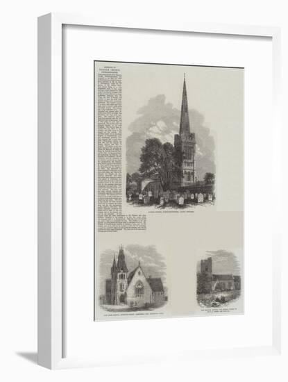 British Churches-null-Framed Giclee Print