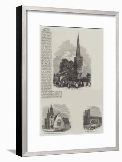 British Churches-null-Framed Giclee Print