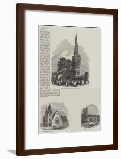 British Churches-null-Framed Giclee Print