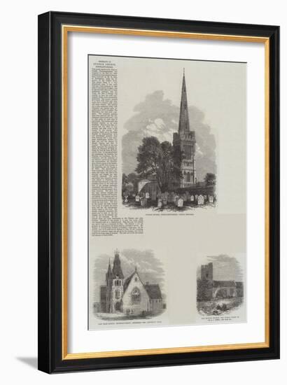 British Churches-null-Framed Giclee Print