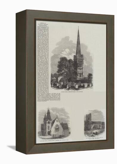 British Churches-null-Framed Premier Image Canvas