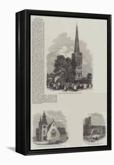 British Churches-null-Framed Premier Image Canvas