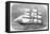 British Clipper for the China Tea Trade Which in 1868 Won the Ocean Race from China to England-null-Framed Premier Image Canvas