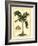 British Colonial Palm I-null-Framed Art Print