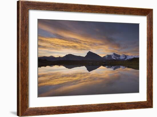 British Columbia. Sunrise over the Rainbow Range, seen from Mumm Basin-Alan Majchrowicz-Framed Photographic Print