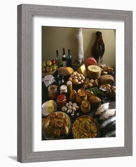 British Country Fare-null-Framed Art Print