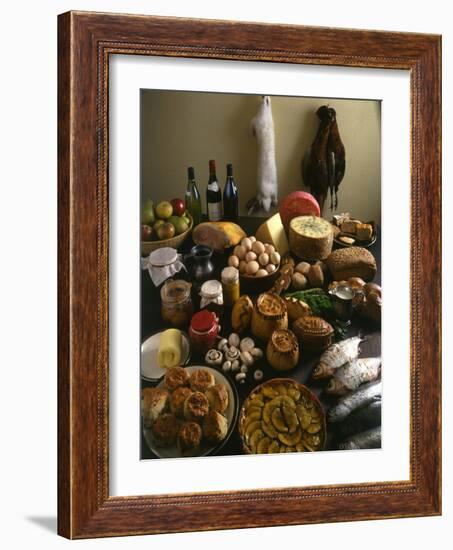 British Country Fare-null-Framed Art Print