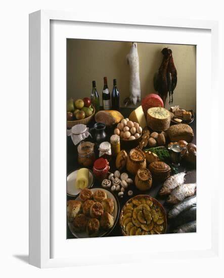 British Country Fare-null-Framed Art Print