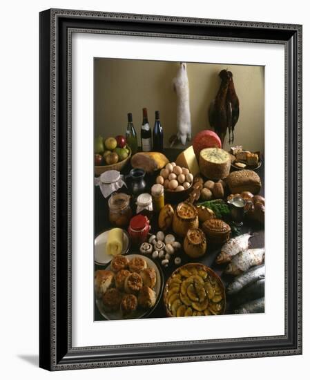 British Country Fare-null-Framed Art Print