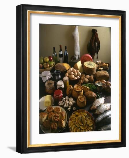 British Country Fare-null-Framed Art Print