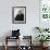 British Economist John Maynard Keynes Sitting in His Study at Home-null-Framed Premium Photographic Print displayed on a wall