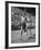 British Empire Games, Runners John Landy and Roger Bannister Competing-Ralph Morse-Framed Premium Photographic Print