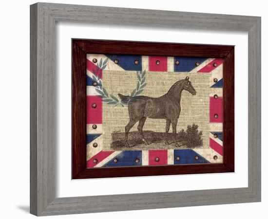 British Equestrian-Sam Appleman-Framed Art Print