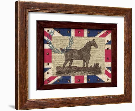 British Equestrian-Sam Appleman-Framed Art Print