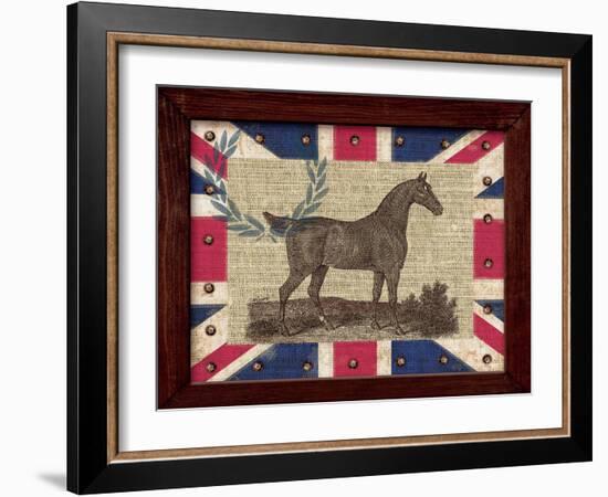 British Equestrian-Sam Appleman-Framed Art Print