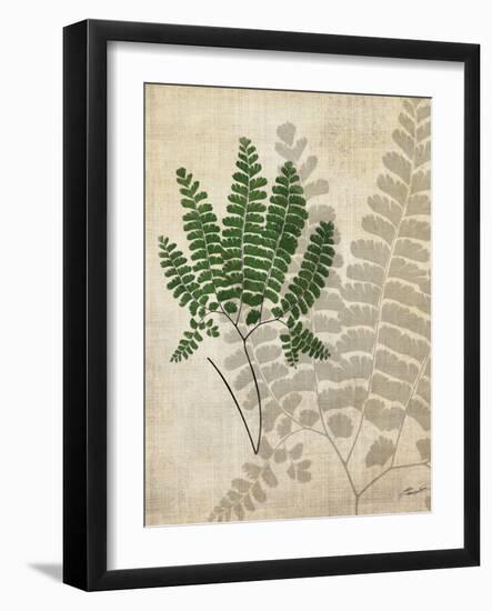 British Ferns II-John Butler-Framed Art Print