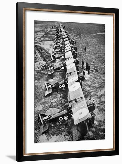 British Fighter Squadron in France, 1918-null-Framed Photographic Print