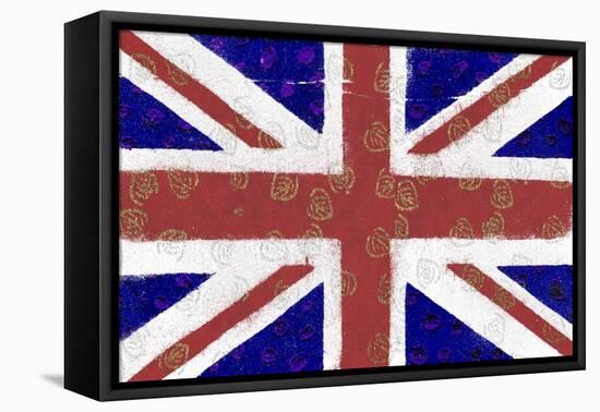 British Flag-Whoartnow-Framed Premier Image Canvas