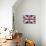 British Flag-Whoartnow-Mounted Giclee Print displayed on a wall