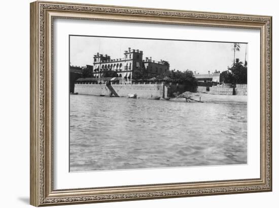 British General Headquarters, Baghdad, Mesopotamia, Wwi, 1918-null-Framed Giclee Print