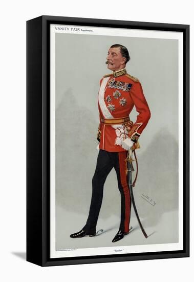 British General-Leslie Ward-Framed Stretched Canvas