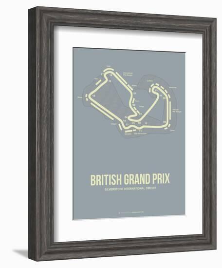 British Grand Prix 1-NaxArt-Framed Art Print