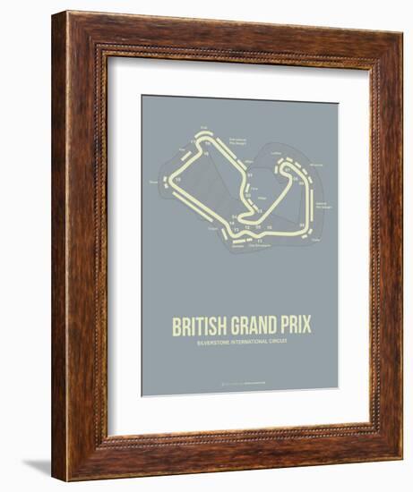 British Grand Prix 1-NaxArt-Framed Art Print